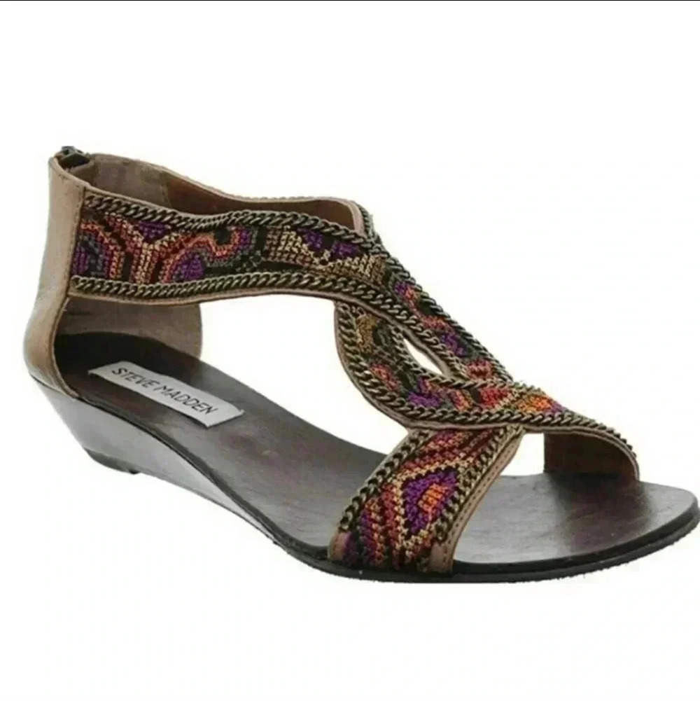 Steve Madden Kaboo Sandals Size 9 - Picture 2 of 11
